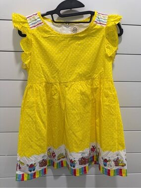 Olive Mae Polka Dot "School" Dress Size 14/16 100% Cotton